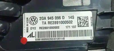 Автозапчастина б/у правий ліхтар для volkswagen t-roc (a11, d11) 1.0 tsi посилання на oem iam 2ga945096d   Автозапчастина б/у правий ліхтар для volkswagen t-roc (a11, d11) 1.0 tsi посилання на oem iam 2ga945096d