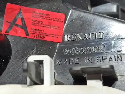 Second-hand car spare part right tailgate light for renault captur adventure oem iam references 265509762r  