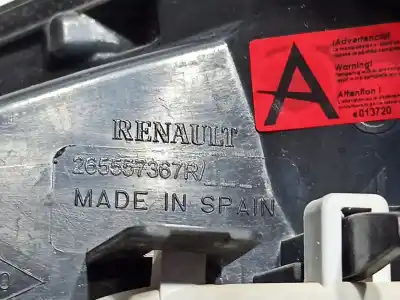 Second-hand car spare part left tailgate light for renault captur adventure oem iam references 265557367r  