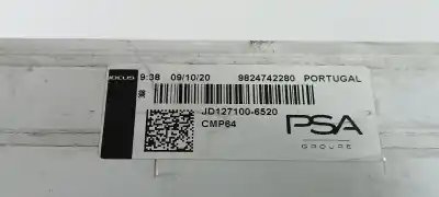 Peça sobressalente para automóvel em segunda mão intercooler por peugeot 208 (p2) active pack referências oem iam 9824742280  