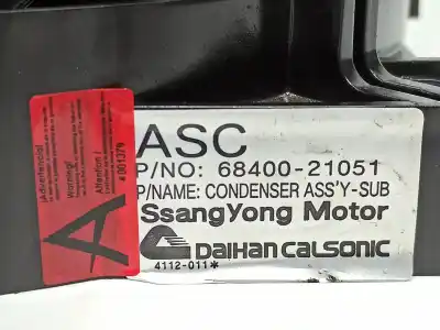 Автозапчасти б/у электрический вентилятор за ssangyong rodius xdi ссылки oem iam 6840021051  68400-21051