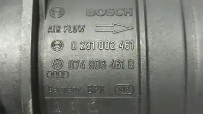 Second-hand car spare part flowmeter for audi a6 berlina (4f2) 2.0 tdi oem iam references 074906461b  0281002461