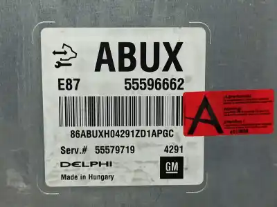 Автозапчастина б/у ебу контролер двигуна для opel mokka / mokka x (j13) 1.7 cdti (_76) посилання на oem iam 55579719  55596662