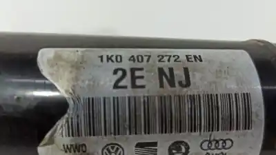 Автозапчасти б/у передняя правая трансмиссия за seat leon (1p1) reference ссылки oem iam 1k0407272en  