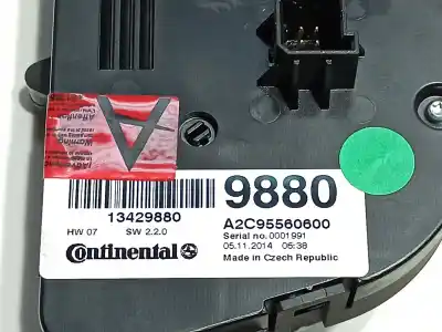 Автозапчастина б/у клімат-контроль для opel mokka / mokka x (j13) 1.7 cdti (_76) посилання на oem iam 13429880  