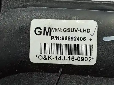 Автозапчастина б/у педальний потенціометр для opel mokka / mokka x (j13) 1.7 cdti (_76) посилання на oem iam 96892406  42758409