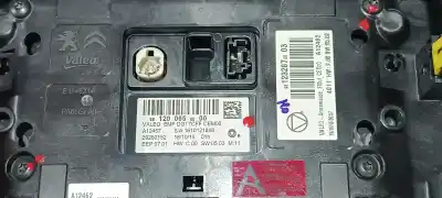 Second-hand car spare part multifunction display for citroen c3 97 edition oem iam references 98123287xu 9812006580 98389128xu