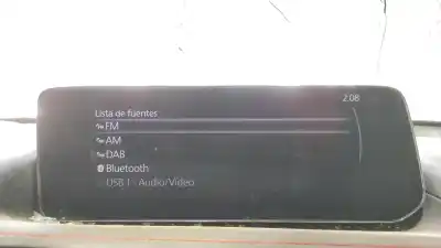 Second-hand car spare part multifunction display for mazda cx-30  oem iam references dfr5611j0 dmst-611j0 dmst611j0