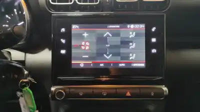 Second-hand car spare part multifunction display for citroen c3 aircross feel oem iam references 9836623980  9838912880