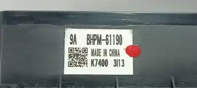 Second-hand car spare part climate control for mazda cx-30  oem iam references bdem61190a bhpm-61190 bhpm61190