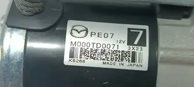 Peça sobressalente para automóvel em segunda mão motor de arranque por mazda cx-30  referências oem iam p5e118400  