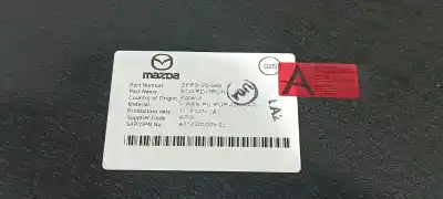 Second-hand car spare part trunk upholstery for mazda cx-30  oem iam references dfr5v0589  dfr5-v0-589