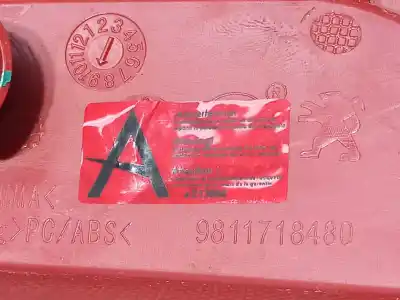 Автозапчасти б/у лампа бампера задняя левая за citroen c5 aircross live pack ссылки oem iam 9811718480  