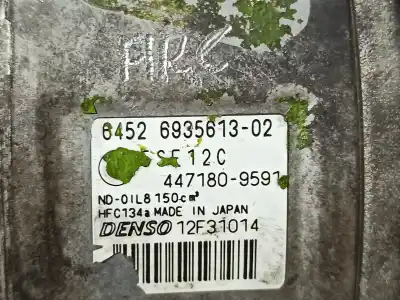 Peça sobressalente para automóvel em segunda mão compressor de ar condicionado a/a a/c por bmw serie 1 berlina (e81/e87) 118d referências oem iam 64526987766  64526935613