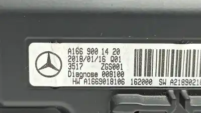 Second-hand car spare part multifunction display for mercedes-benz clase cla (w117) cla 200 cdi (117.308) oem iam references a1669008222 a1669001420 a166900822280