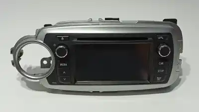 Peça sobressalente para automóvel em segunda mão display gps / multimídia por toyota yaris hsd city referências oem iam 861400d050