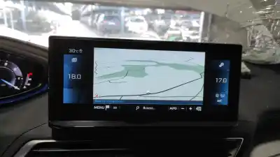 Second-hand car spare part multifunction display for peugeot 3008 active oem iam references 9840051480  9838917380