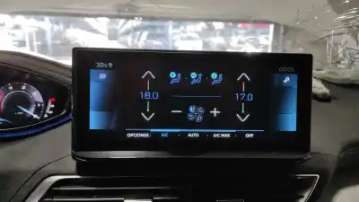 Second-hand car spare part multifunction display for peugeot 3008 active oem iam references 9840051480  9838917380