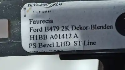 Second-hand car spare part tail lights embellisher for ford fiesta (ce1) trend oem iam references 2432529 h1bba01412 h1bba01412ae1gog / h1bb-a01412-ae1gog