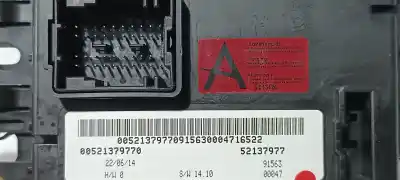 Second-hand car spare part electronic module for fiat 500 e new 500 icon hb oem iam references 52137977  