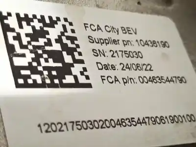 Second-hand car spare part complete engine for fiat 500 e new 500 icon hb oem iam references 6000633115 46348460 6000634521