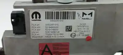 Second-hand car spare part multifunction display for fiat 500 e new 500 icon hb oem iam references 52205131  