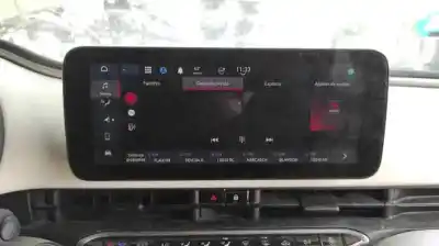 Second-hand car spare part multifunction display for fiat 500 e new 500 icon hb oem iam references 52205131  