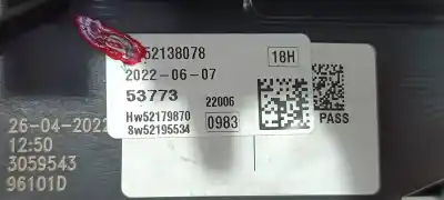 Peça sobressalente para automóvel em segunda mão fechadura da porta dianteira esquerda por fiat 500 e new 500 icon hb referências oem iam 52138078  