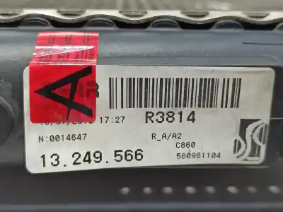 Pièce détachée automobile d'occasion radiateur d'eau pour opel corsa d cosmo références oem iam 13249566  95530546