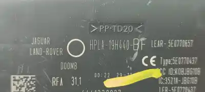 Second-hand car spare part electronic module for land rover range rover velar velar oem iam references lr083970  hpla19h440bf