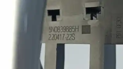 Автозапчастина б/у завнішня ручка задня ліва для seat leon (5f1) style посилання на oem iam 5n0839885h 5g0837205n 5g0837205ngru