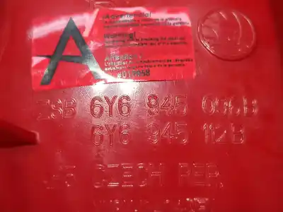 Автозапчастина б/у правий ліхтар для skoda fabia (6y2/6y3) attractive посилання на oem iam 6y6945112b  6y6945096b
