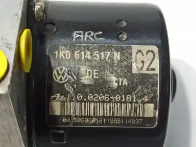 Peça sobressalente para automóvel em segunda mão abs por seat leon (1p1) reference referências oem iam 1k0614517af 1k0907379q 1k0614517n