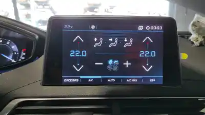 Second-hand car spare part multifunction display for peugeot 5008 active oem iam references 9830424280 5550188033 503018801202