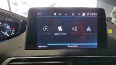 Second-hand car spare part multifunction display for peugeot 5008 active oem iam references 9830424280 5550188033 503018801202