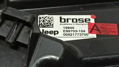 Автозапчасти б/у задний правый стеклорегулятор за jeep compass ii 4xe sport 13 gse t4 ссылки oem iam 52177369  69013688
