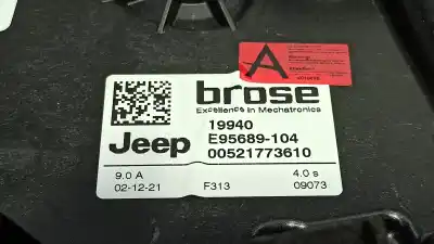 Автозапчасти б/у регулятор стекла переднего правого за jeep compass ii 4xe sport 13 gse t4 ссылки oem iam 6000630368 69013679 69013679