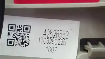 Автозапчастина б/у внутрішне світло для opel mokka color edition посилання на oem iam 42424660 13496811 42526553