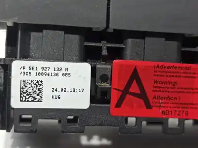 Автозапчастина б/у вимикач блокування дверей для skoda octavia lim. (5e3) ambition посилання на oem iam 5e1927132m  5e1927132mwhs
