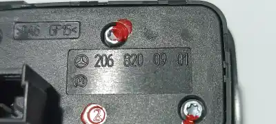 Second-hand car spare part tailgate button for mercedes-benz eqs 450+ oem iam references a2068200901 2068200901 2068200901