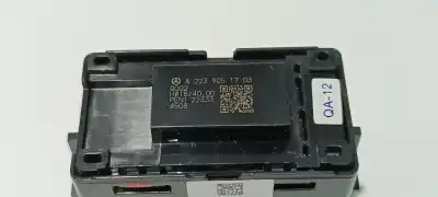 Second-hand car spare part tailgate button for mercedes-benz eqs 450+ oem iam references a2239051703  a22390517039051