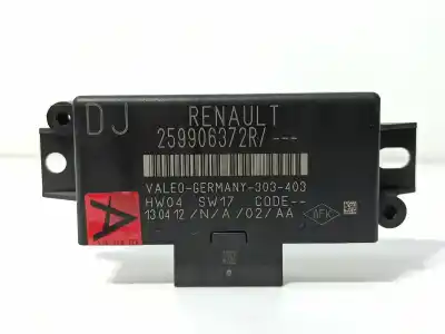 Peça sobressalente para automóvel em segunda mão Centralina Sensor De Estacionamento por RENAULT SCENIC III Dynamique Referências OEM IAM 259906372R  