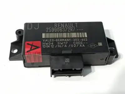 Peça sobressalente para automóvel em segunda mão centralina sensor de estacionamento por renault scenic iii dynamique referências oem iam 259906372r  