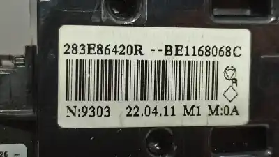 Second-hand car spare part hazard warning lights for renault express van oem iam references 283e86420r  