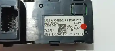 Peça sobressalente para automóvel em segunda mão comando de controlo do rádio por smart forfour electric drive (453.091) referências oem iam a4539053600 253b06356r a4539053601
