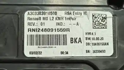 Автозапчастина б/у панель інструментів для renault express van посилання на oem iam 248091559r  a3c0303910500