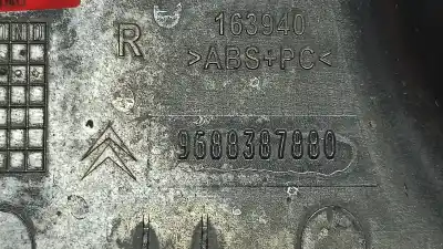 Pezzo di ricambio per auto di seconda mano fendinebbia posteriore destro per citroen c4 picasso sx riferimenti oem iam 6351hs  9688387880