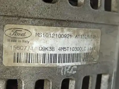 Автозапчасти б/у генератор за ford focus berlina (cap) ambiente (d) ссылки oem iam 1496231  4m5t-10300-lc