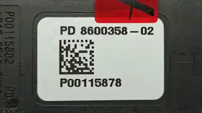 Peça sobressalente para automóvel em segunda mão módulo eletrônico por mini mini (f56) cooper referências oem iam 12638600360  8600358