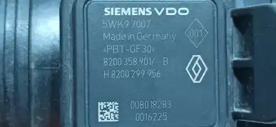 Second-hand car spare part flowmeter for renault clio iii authentique oem iam references 8200358901 8200299956 5wk97007